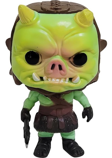 S.wars The Mandalorian Baby Yoda Incinerator Stormtrooper Gamorrean Fighter 3'lü Figür Oyuncak Seti