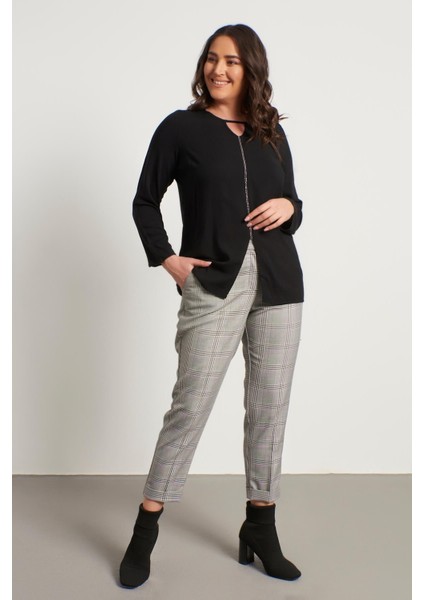 Cep Detaylı Slim Fit Klasik Pantolon