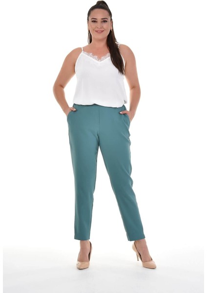 Beli Lastikli Slim Fit Klasik Pantolon