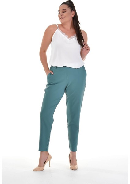 Beli Lastikli Slim Fit Klasik Pantolon