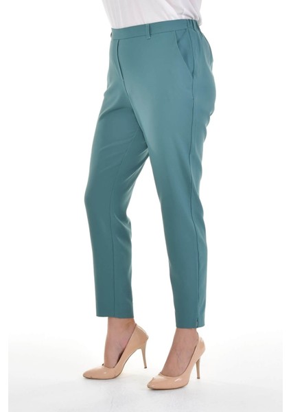 Beli Lastikli Slim Fit Klasik Pantolon