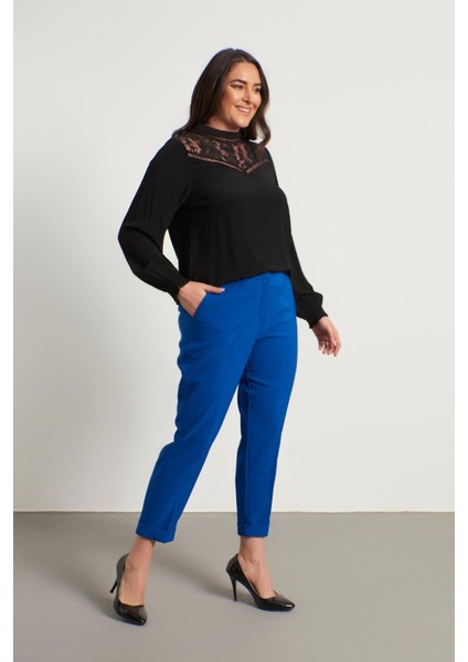 Cep Detaylı Slim Fit Klasik Pantolon