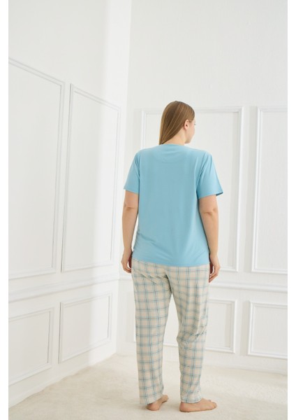 50502-1108 Kadın Büyük Beden Pijama Takımı fiyatları