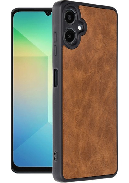 Samsung Galaxy A06 Kılıf Aras Deri Kapak - Taba Gnzrz