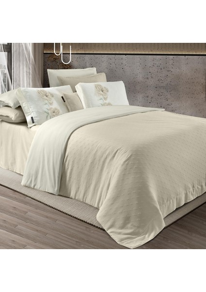 Lorent Ekru Çift Kişilik %100 Pamuk Nevresim Takımı Ekru modelleri