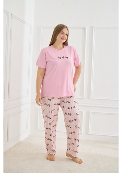 50502-901 Kadın Büyük Beden Pijama Takımı modelleri