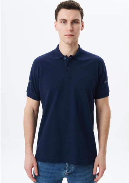 Erkek Regular Fit % 100 Pamuk Pike Polo Yaka Tişört Y29374355202