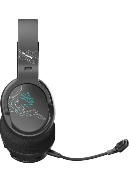 GR370 Siyah ŞARJLI(1050MAH) 7-Renk Aydınlatmalı Kulaküstü Mikrofonlu Kulaklık (Bluetooth/usb/3,5mm Jack Bağlantılı) fiyatları