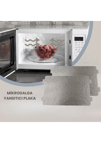 Mikrodalga Fırın Yansıtıcı Plaka 2'li, Fakir Cozıness ile Uyumlu