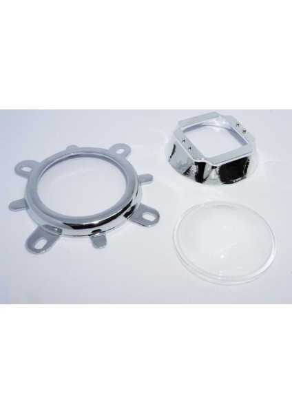 20W-120W LED Için 44MM 120 Derece Optik Cam Lens Set