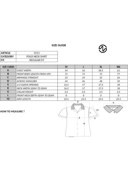 Erkek % 100 Pamuk Penye Pike Regular Fit Polo Yaka Gömlek Y25374351101