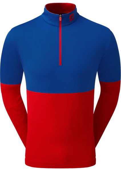 Renk Bloklu Mid Layer Mavi Kırmızı 80118 fırsatları