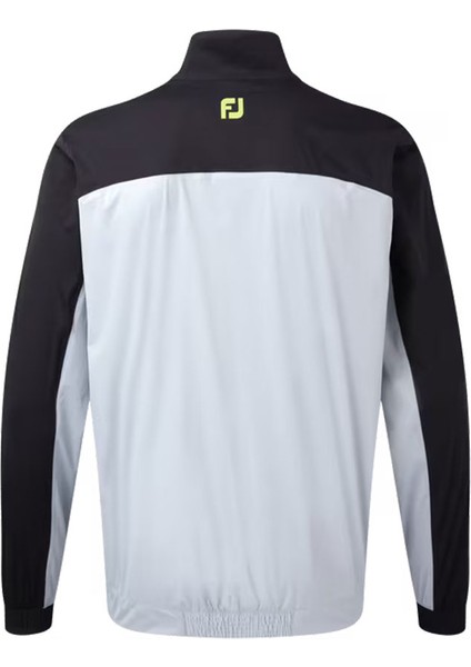 Hydroknit Yarım Fermuarlı Yağmurluk Siyah Gri 87981