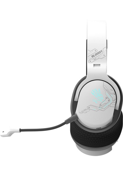 GR370 Beyaz ŞARJLI(1050MAH) 7-Renk Aydınlatmalı Kulaküstü Mikrofonlu Kulaklık (Bluetooth/usb/3,5mm Jack Bağlantılı) modelleri