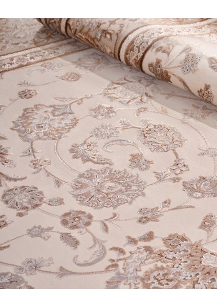 Necef NC03 Viskon Ipek Dokunuş Sık Ilmek Salon Oturma Odası Halısı