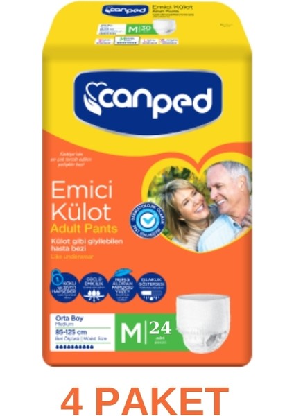 Emici Külot M-Orta Boy 4x24 Mvv Medikal