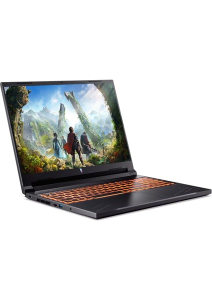 Nitro V 16 Aı Amd Ryzen 5 8645HS 48GB 1tb SSD RTX4050/6GB 85W 16" Fhd+ 165Hz Fdos Taşınabilir Bilgisayar & Per4 Çanta NHQRVEY004P328