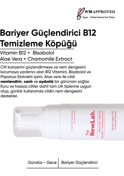 Bariyer Destekleyici B12 Temizleme Köpüğü