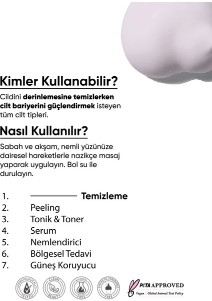 Bariyer Destekleyici B12 Temizleme Köpüğü