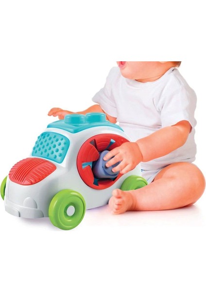 17315 Soft Clemmy - Yumuşak Blok Duyusal Araba 6-36 Ay