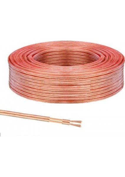 0.75 mm Tek Damar 10M Bakır Kablo %100 Bakır,dayanıklı ve Esnek Kablo