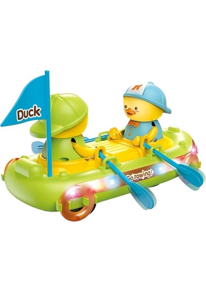 Çocuk Evrensel Sevimli Ördek Kayak Bebek Eğitici Işık Oyuncakları (Yurt Dışından)