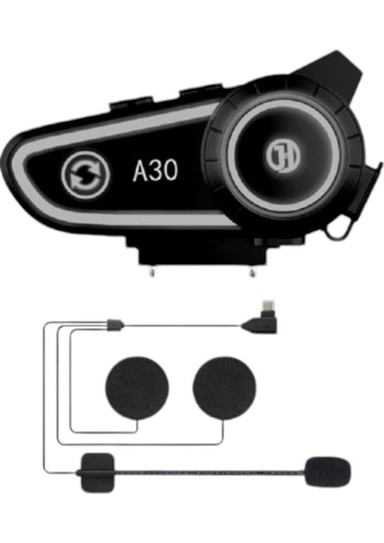 A30-2X Bluetooth Intercom Seti