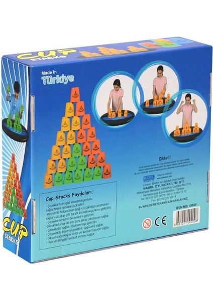 10020 Başel, Cup Stacks Bardak Oyunu