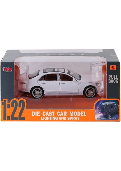 HCL-513 Sesli Işıklı Buharlı Mrs Araba 1:22 -Vardem Oyuncak