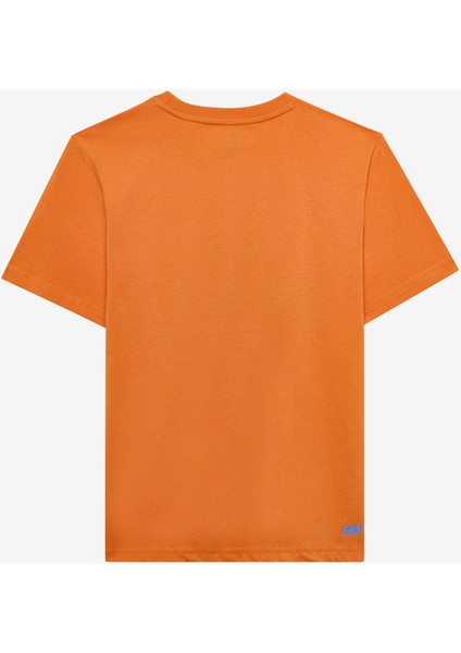 B Short Sleeve Regular Fit T-Shirt Büyük Erkek Çocuk Turuncu Tshirt SK2510102-701 fiyatları