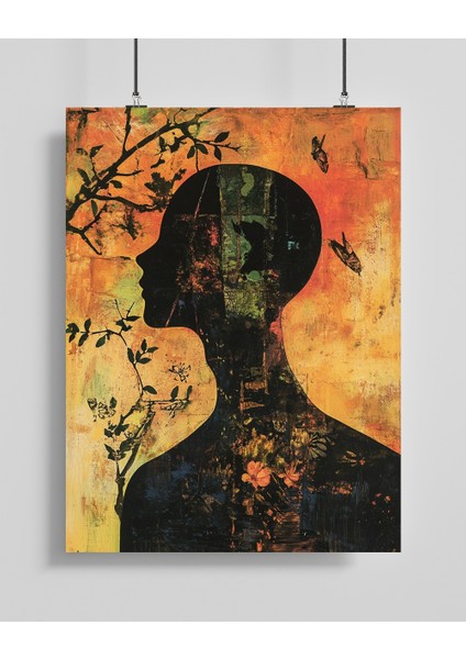 Bohem Tarzı Sanat Posteri