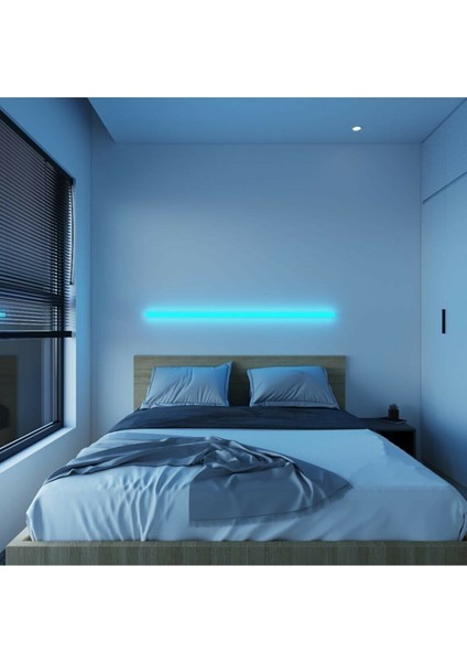 Uzaktan LED Abajur Aplik Gece Lambası Rgb 256 Renk Lambader Yuksek Işık Sistemi / 120 cm