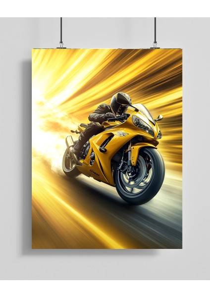 Motosiklet Posteri
