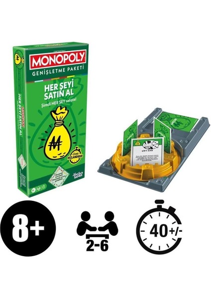 G0720 Monopoly Her Şeyi Al - Genişletme Paketi