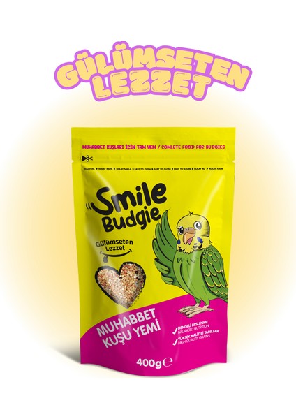 Muhabbet Kuşu Yemi 400 Gr. fiyatları