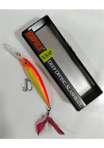 X-Rap Deep Diving Slashbait 8 Cm 7 Gr Maket Balık - Hot Head