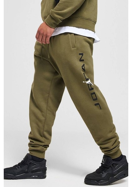 Jordan Essentials Air Stretch Fleece Pant Erkek Eşofman Altı Haki