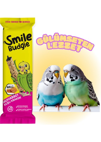 Muhabbet Kuşu Krakeri Ballı 3'lü (1 Adet) fiyatları