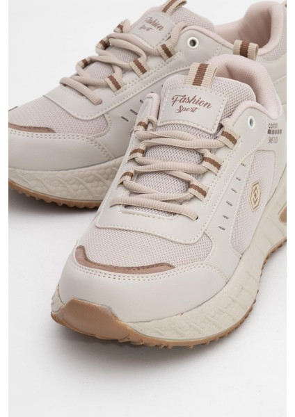 Kadın Bağcıklı Anorak Spor Ayakkabı Laci Beyaz modelleri