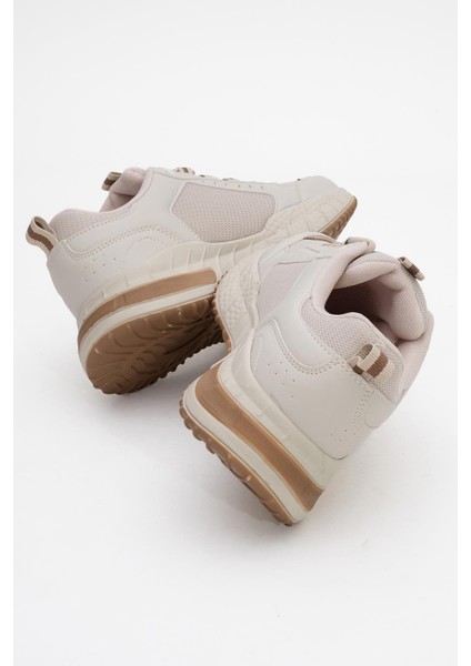 Kadın Bağcıklı Anorak Spor Ayakkabı Laci Beyaz fırsatları