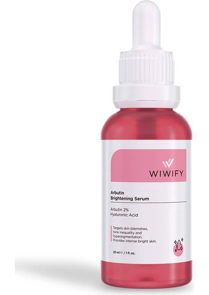 Wıwıfy Leke Karşıtı ve Arbutin Cilt Bakım Serumu 30 ml
