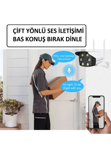 Icsee 1080P Sabit Wifi Kamera