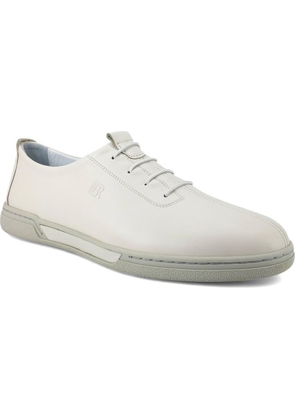 1022 25YA Erkek Günlük Ayakkabı Kırık Beyaz