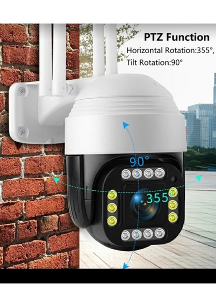 Eseecloud Wifi Ptz Kamera 3mp 1080P Net Görüntü fırsatları