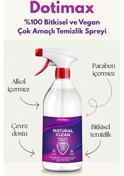 Ayakkabı Temizleyici %100 Bitkisel ve Vegan Genel Temizlik Spreyi. Tüm Yüzeylere Uygun. 750ML