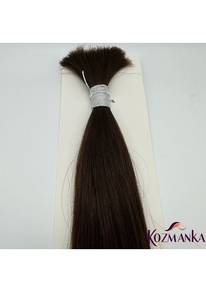 Üstün Kaliteli Özel Kahverengi Ham Saç (125 gr .) - Cuticle Hair