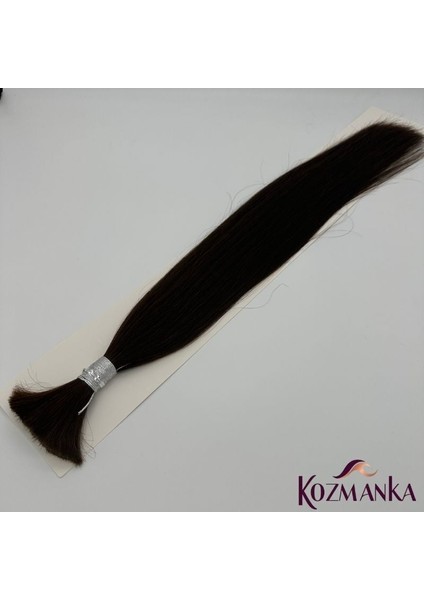 Üstün Kaliteli Özel Kahverengi Ham Saç (125 gr .) - Cuticle Hair