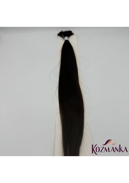 Üstün Kaliteli Özel Kahverengi Ham Saç (125 gr .) - Cuticle Hair