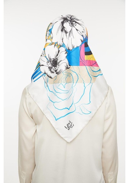 Bej Trend Twill Eşarp
