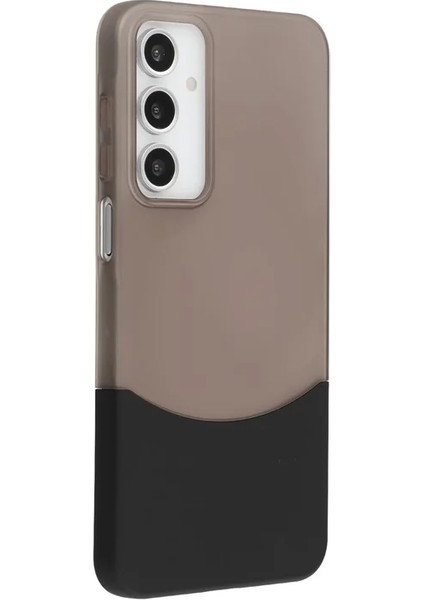 Samsung Galaxy A56 5g Kılıf Duble Çift Renkli Ince Slim Kapak